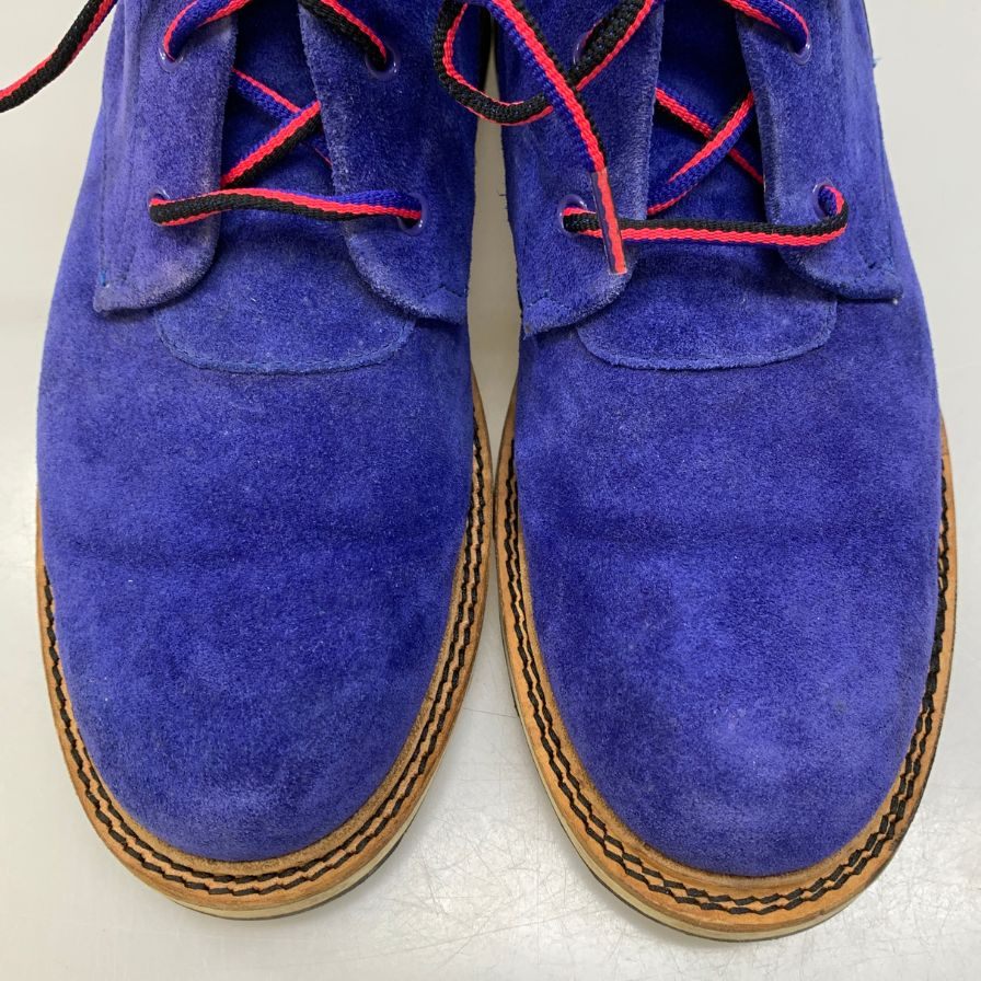 ヨウジヤマモト×アディダス Y-3 Drake High G63553 ブーツ ハイカットスニーカー スエード  メンズ ブルー サイズUK8D yohji yamamoto×adidas 約26.5cm【AFC47】