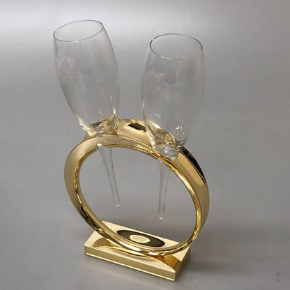 モエシャンドン グラススタンド ペア リングホルダー MOET&CHANDON【AFI26】【中古】