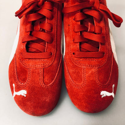 プーマ ローカットスニーカー スピードキャット OG レッド レディース サイズ25 398846-02 PUMA 約25.0cm【AFC30】