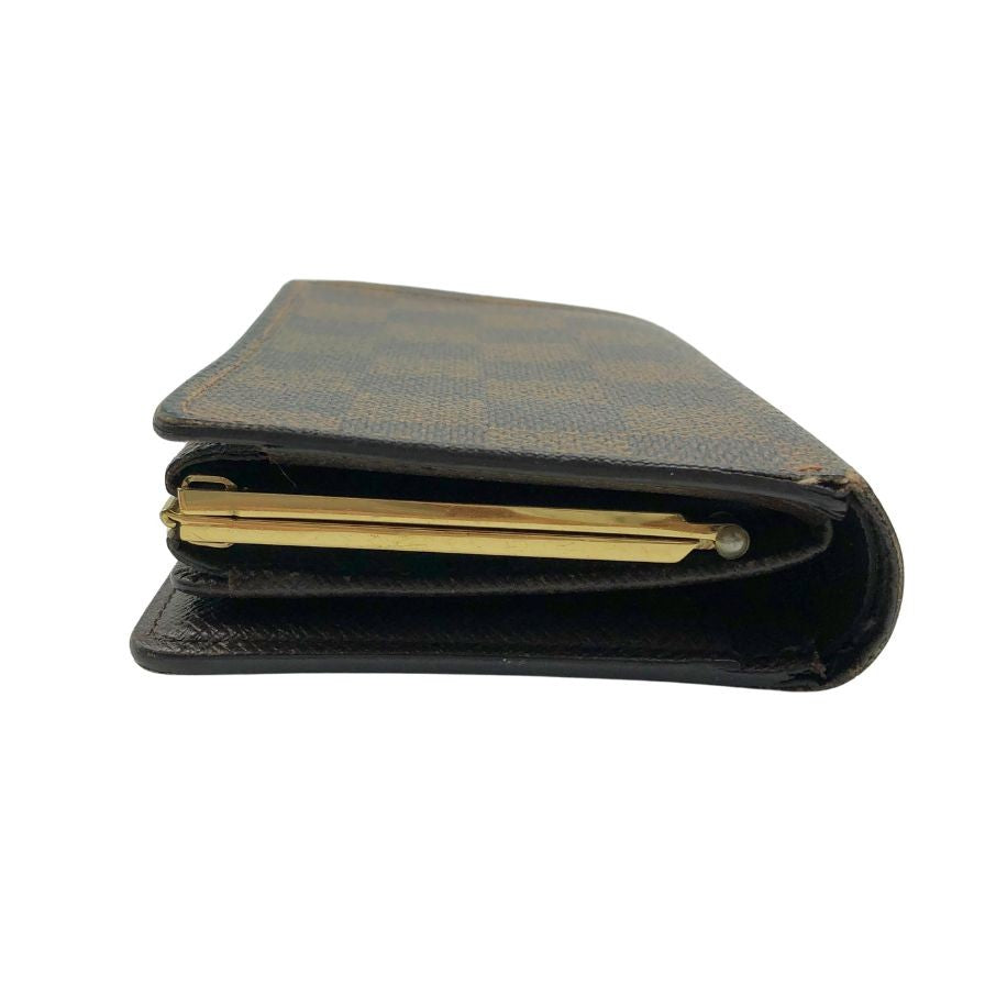 ルイヴィトン コンパクトウォレット モノグラム ポルトモネビエヴィエノワ N61664 財布 レザー ブラウン LOUIS VUITTON【AFI19】