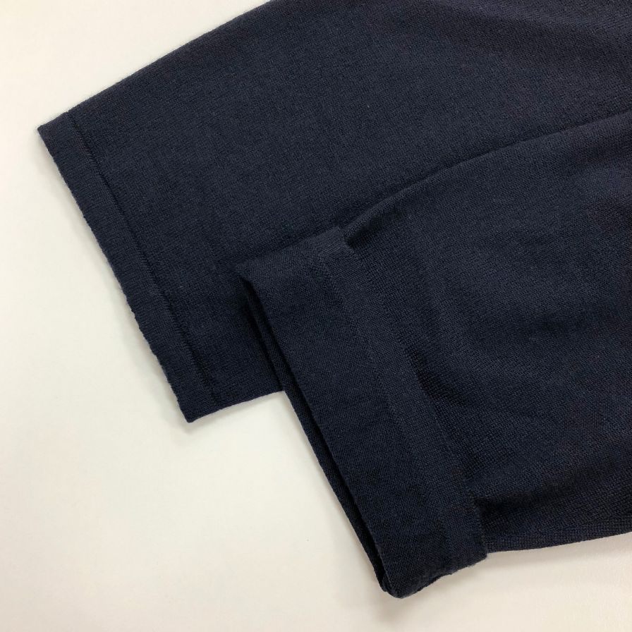中古◆マックスマーラ ショート丈 七分丈袖 トップス カーディガン ウール 100％ レディース サイズM ブラック S' Max Mara 【AFB11】