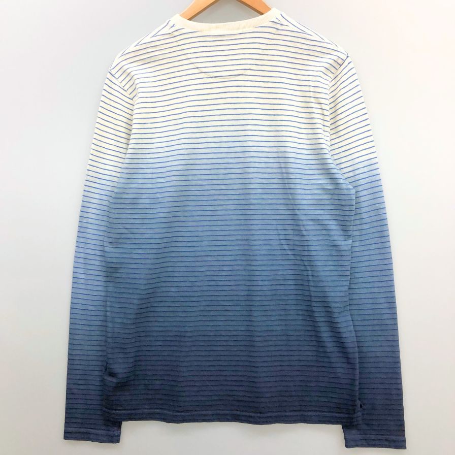 中古◇ロベルトコリーナ クルーネックロングTシャツ ブルー