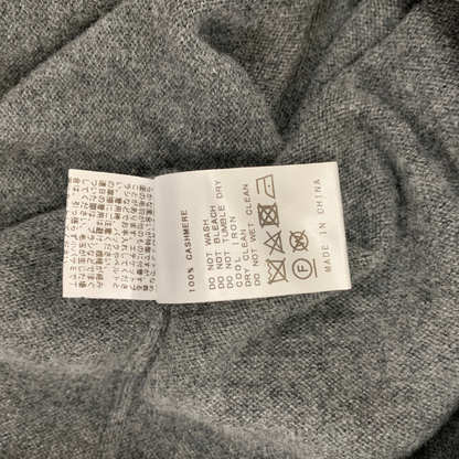 美品◆エヴリディアイライク カシミア100% ロングニット ワンピース レディース サイズF グレー EVERYDAY I LIKE 【AFB44】