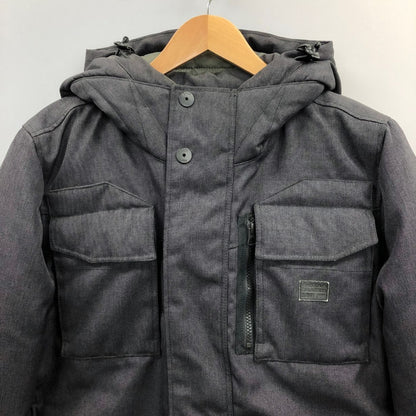 中古◆ジースター ロゥ ジャケット 中綿 キルティング フード グレー メンズ サイズM G-STAR RAW RACKLER HDD BOMBER 【AFA24】
