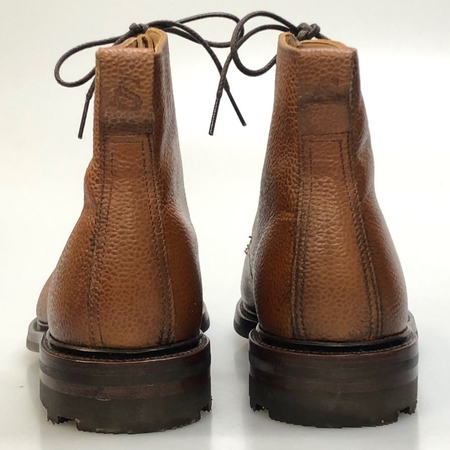 アルフレッドサージェント ラスティックキャップブーツ キャンブリッジ 87F 3710 グレインレザー  ブラウン UK7ハーフ メンズ  Alfred Sargent 約26.0cm【AFD15】