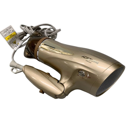 コイズミ ヘアドライヤー ツインマイナスイオン 2023年製 ゴールド KHD-9230 KOIZUMI【AFB55】【中古】