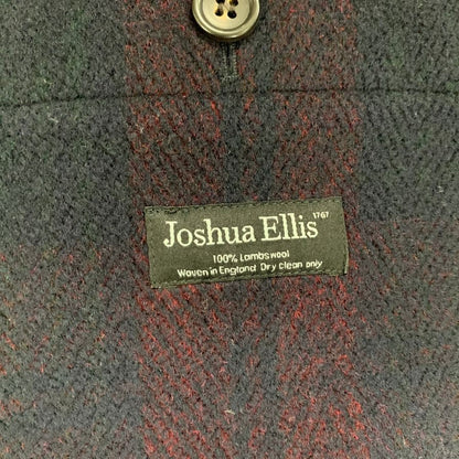 ジョシュアエリス ダッフルコート ストライプ ネイビー メンズ サイズ36 Joshua Ellis【LA】