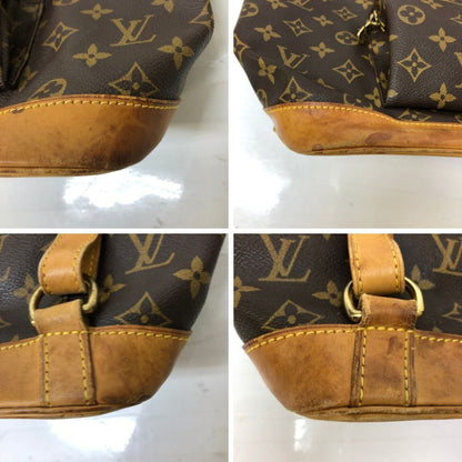 ルイヴィトン リュック モンスリGM M51135 モノグラム 巾着型 ブラウン LOUIS VUITTON【AFE9】