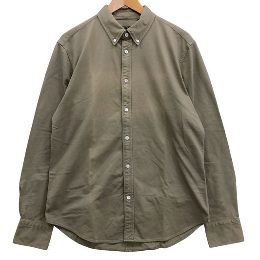 極美品◆ラグ＆ボーン BDシャツ スチールボタン メンズ サイズM カーキ rag&bone 【AFB10】