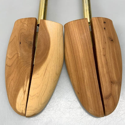 KTルイストン シューツリー シューキーパー 木製 MADE IN USA メンズ サイズM ブラウン K.T.LEWISTON 約24.0cm【AFC3】