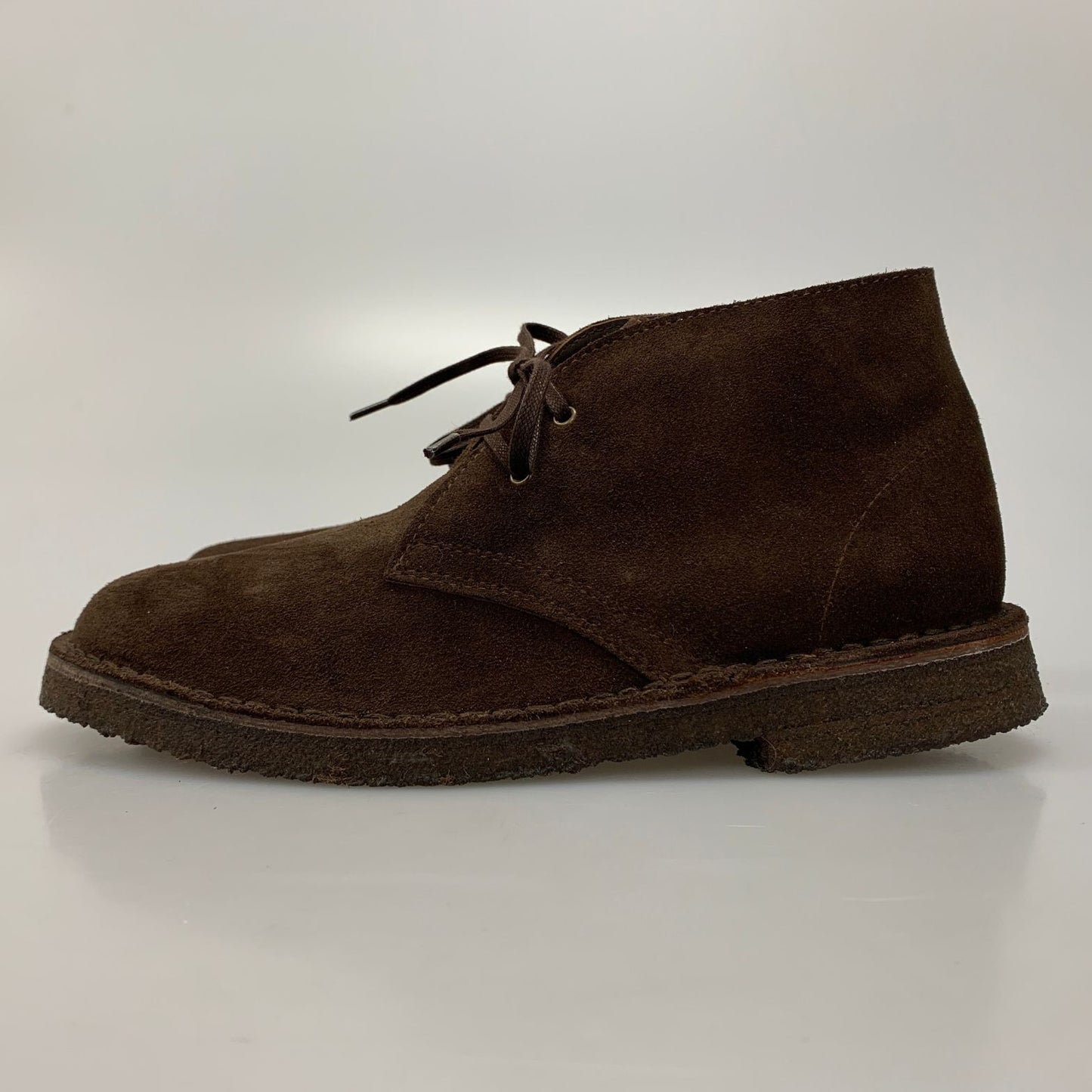 ロイドフットウェア レザーシューズ チャッカブーツ スエード クレープソール メンズ サイズ40 ブラウン系 Lloyd Footwear 約25.0cm【AFD4】