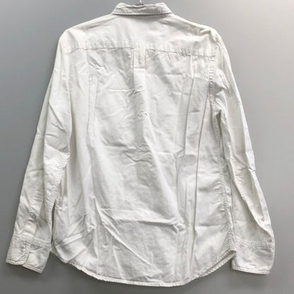 中古◆セーブカーキユナイテッド シャツ 長袖 アメリカ製 ホワイト サイズS SAVE KHAKI UNITED 【AFB39】