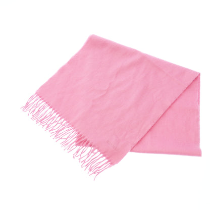 Very good condition ◆Hermes Cashmere Escharpe Tisse Pink Scarf HERMES [AFI23] 