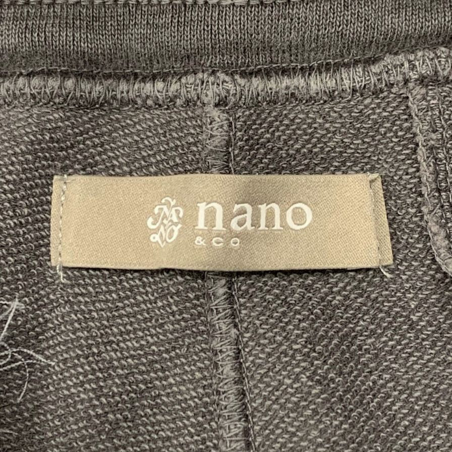 ナノユニバース ジョガーパンツ グレー サイズS メンズ スウェット nano universe 【AFB22】