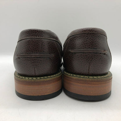 マーク マクナイリー コインローファー  シボレザー ブラウン サイズUS7 MARK MCNAIRY 約25.0cm【AFD9-2】