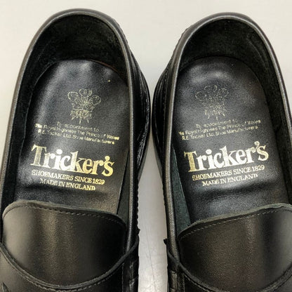 トリッカーズ 7956 アローズ 別注 コインロファー メンズ サイズ 5 ブラック  Trickers 約24.0cm【AFD14】
