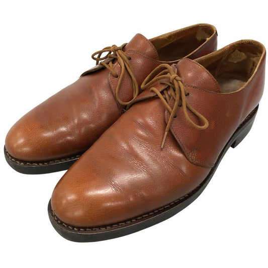 ジョージクレバリー レザーシューズ K35269 プレーントゥ メンズ ブラウン サイズ6.5 GEORGE CLEVERLEY ビジネスシューズ 約25.0cm【LA】【中古】