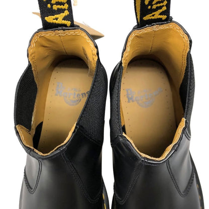 ドクターマーチン サイドゴアブーツ 2976 チェルシー レザー ブラック メンズ サイズUK7 Dr.MARTENS 約25.5cm【AFD2】