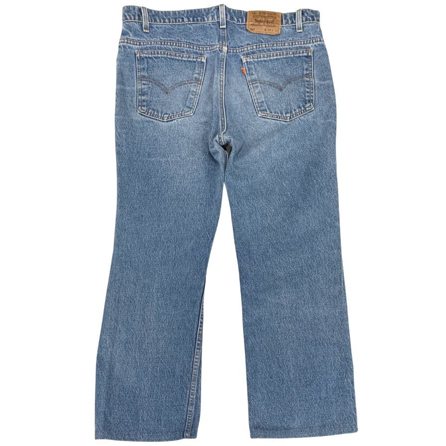 リーバイス デニムパンツ 517 ボタン裏575 サイズW38L30 オレンジタブ メンズ ブルー系 Levi's 【AFB42】