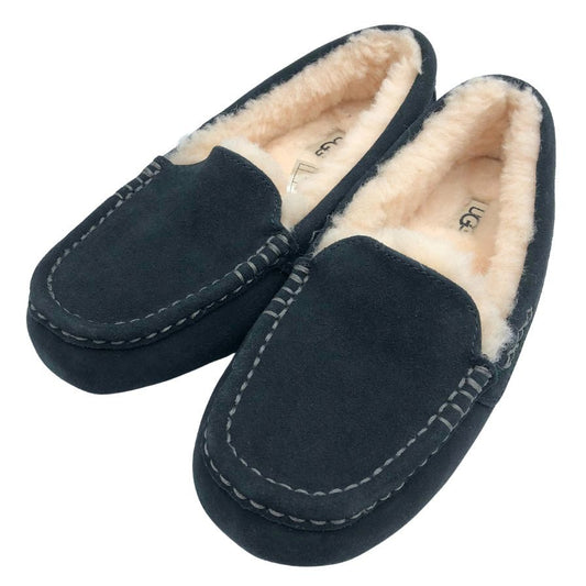 アグ スリッポン アンスレー ムートン モカシン グレー レディース サイズ24㎝ 1106878 UGG 約24.0cm【AFC47】