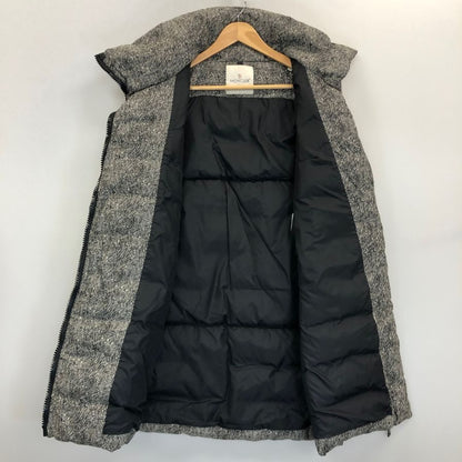 美品◆モンクレール ダウンコート ジェルボワーズ グレー系 レディース サイズ4 MONCLER GERBOISE 【AFA9】
