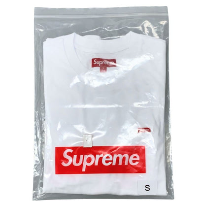 新品同様◆シュプリーム ミニボックス ロゴロンT 25ss メンズ ホワイト サイズS  Supreme 【AFB28】