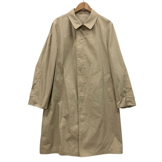 美品◆ロンドンフォグ バルカラーコート 70S USA製 裏地チェック ベージュ メンズ サイズ 44 LONDON FOG 【AFA17】