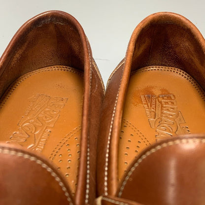 サルバトーレ フェラガモ ローファー ビットローファー ガンチーニ ブラウン メンズ サイズ7.5 Salvatore Ferragamo 約25.5cm【AFC6】