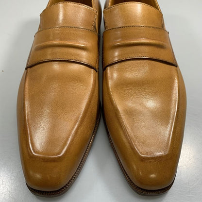 ベルルッティ コインローファー カーフ メンズ ブラウン サイズ UK8.5 Berluti 約27.0cm【AFC43】