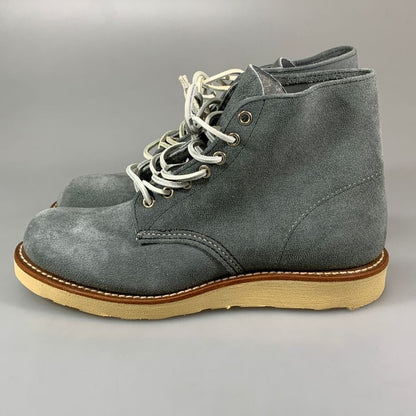 レッドウィング ブーツ 8144 アイリッシュセッター スエード ブルー メンズ サイズUS7D REDWING 約25.0cm【AFD6】