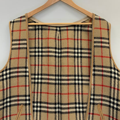 中古◆オールド バーバリーズ  ジップ付ライナー単体 ノバチェック サイズフリー  C-TK83用 Burberry's 【AFB14】