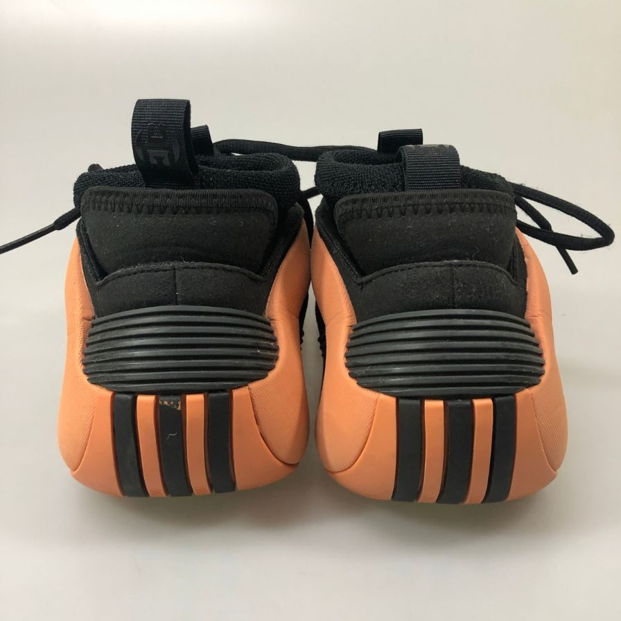 アディダス スニーカー バッシュ HARDEN VOL. 8 ハーデン VOL.8 IE2694 オレンジ ブラック 26cm adidas 約26.0cm【YB5】