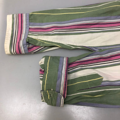 中古◆ラルフローレン ボタンダウンシャツ 90S オールド ストライプ メンズ サイズXXL Ralph Lauren 【AFB40】