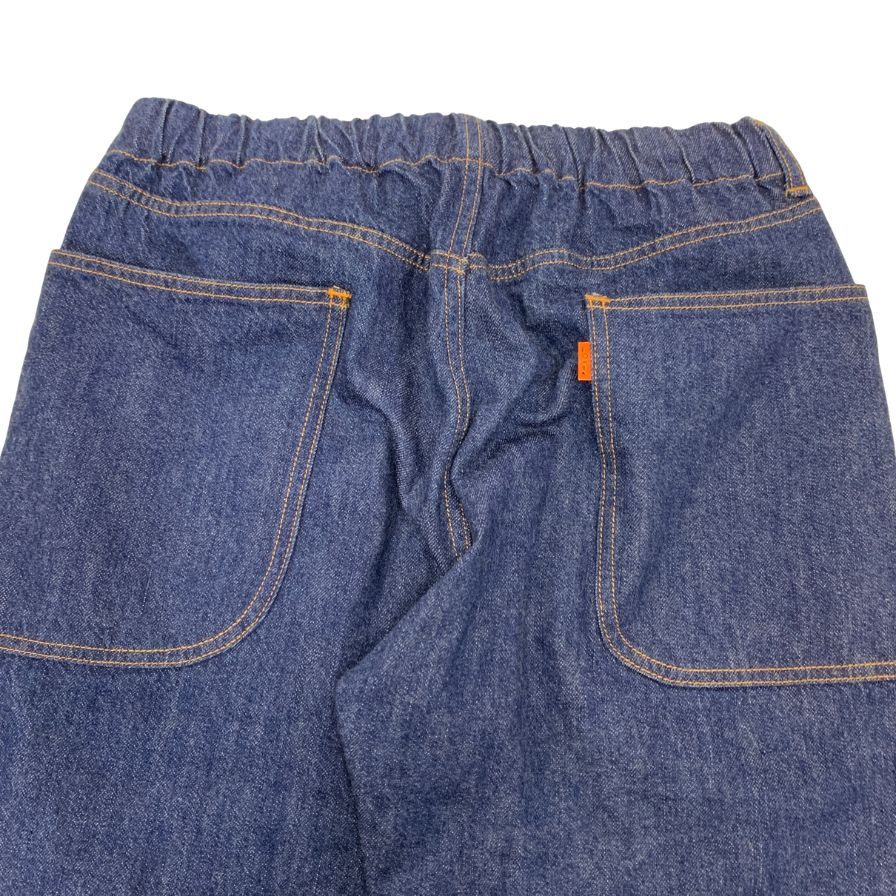 オズレム デニムパンツ イージーパンツ メンズ サイズ1 インディゴ ブルー系 OZLEM N.O.UN UNIFORM 【AFB1】