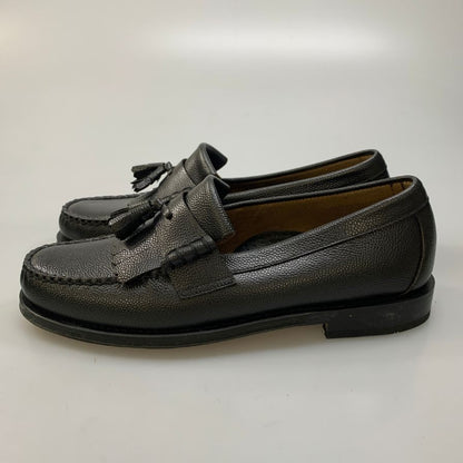 ジーエイチバス タッセルローファー ウィージャンズ ラーソン シボレザー サイズ10 メンズ ブラック G.H.Bass&Co. WEEJUNS LARSON 約28.0cm【AFD14】