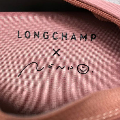 ロンシャン × ネンド ハンドバッグ ピンク ホワイト LONG CHAMP × nendo【AFE1】