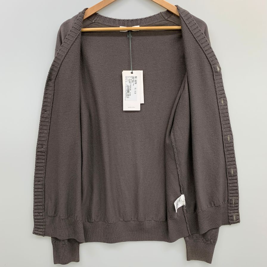 中古◆クルチアーニ カーディガン ブラウン ウール メンズ サイズ46 Cruciani 【AFB18】