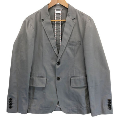 トム ブラウン ジャケット MJU426A 裏地ストライプ コットン メンズ グレー サイズS相当 THOM BROWNE【LA】