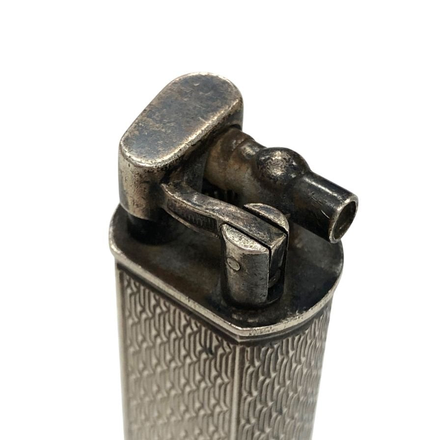 ダンヒル ガスライター シルフィード メッシュ 銀無垢 ヴィンテージ SV925 メンズ dunhill【AFI5】【中古】