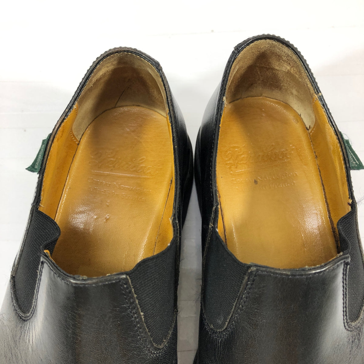パラブーツ フォトン サイドエラ ブラック サイズUK6.5 メンズ Paraboot  約25.0cm【LA】【中古】