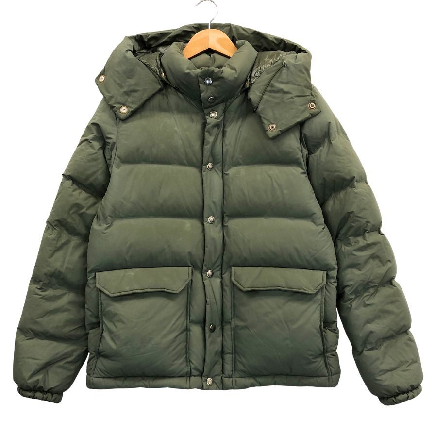 中古◆ノースフェイス ダウンジャケット パープルレーベル ND2458N VERTICAL SIERRA PARKA メンズ サイズM カーキ THE NORTH FACE PURPLE LABEL 【AFF22】