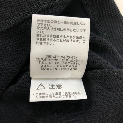 美品◆ザノースフェイス ショートスリーブエニーパートポロ M刺繍 NT22232 メンズ サイズL ブラック THE NORTH FACE 【AFB2】