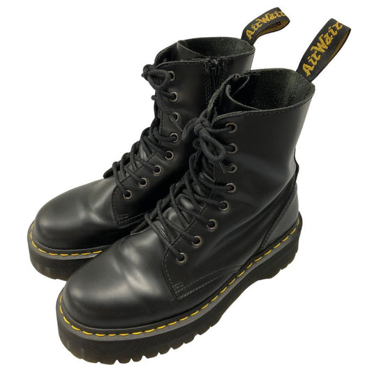 ドクターマーチン レースアップブーツ 8ホール レザー サイズUK6 メンズ ブラック Dr.Martens JADON 約24.5cm【AFC35】