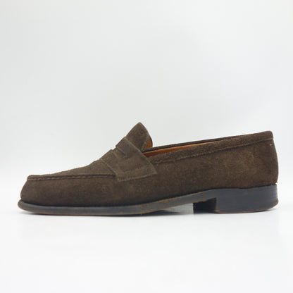 Used ◆JMWESTON Leather Shoes Signature Loafer 180 Suede Brown Ladies 3.5D JMWESTON [LA] 