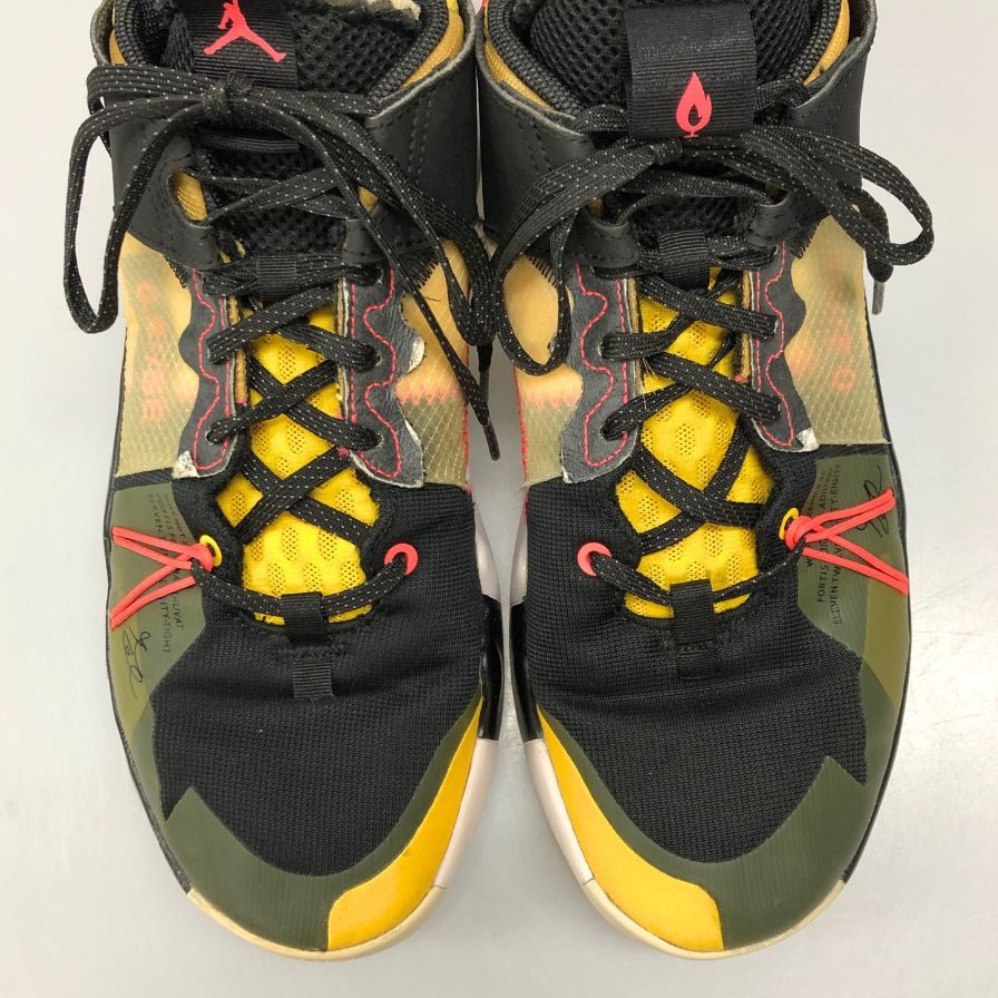 ナイキ ジョーダン ワイノットゼロ.2 SE ブラック スニーカー サイズ26.5cm メンズ NIKE JORDAN 約26.5cm【AFC33】