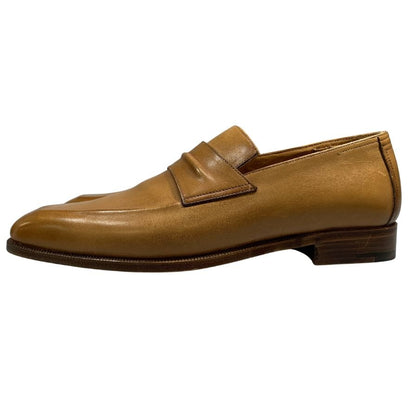 ベルルッティ コインローファー カーフ メンズ ブラウン サイズ UK8.5 Berluti 約27.0cm【AFC43】