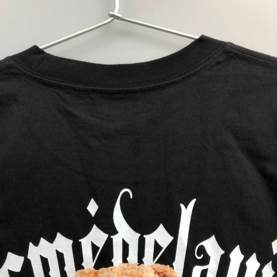 新品同様◆アクメドラビ 半袖Tシャツ バックプリント 韓国製 ブラック メンズ サイズ1 ADLV 【AFA21】