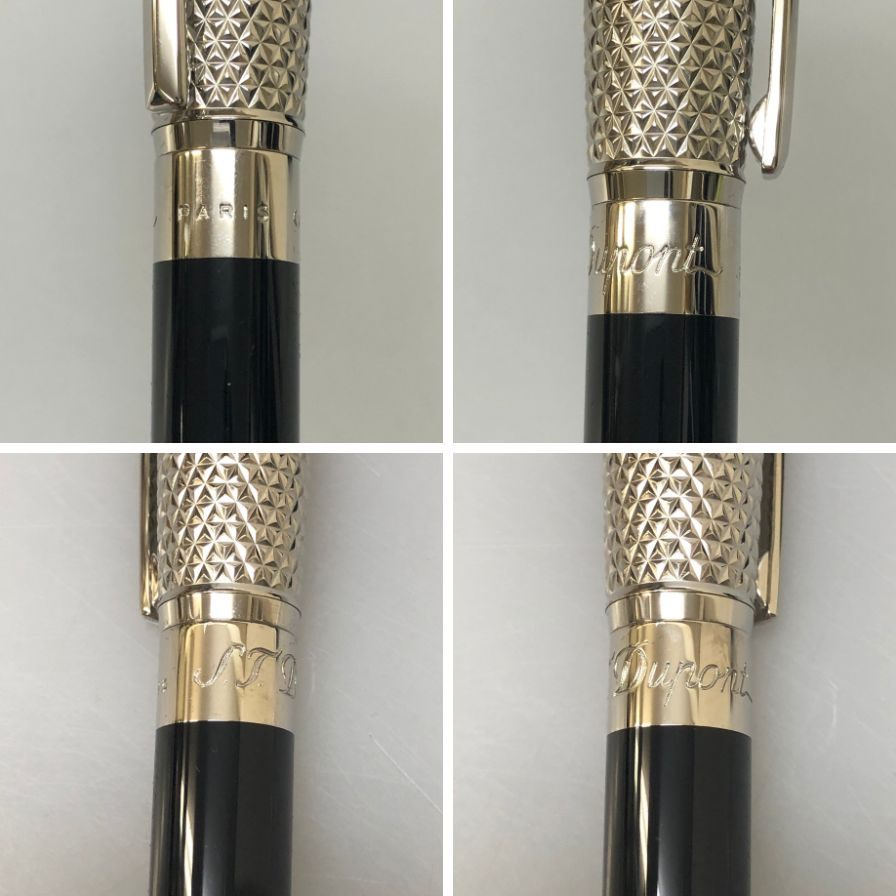 デュポン 万年筆 ラインD エタニティ ファイヤーX ペン先14K Fニブ シルバー系 S.T. Dupont【AFI6】