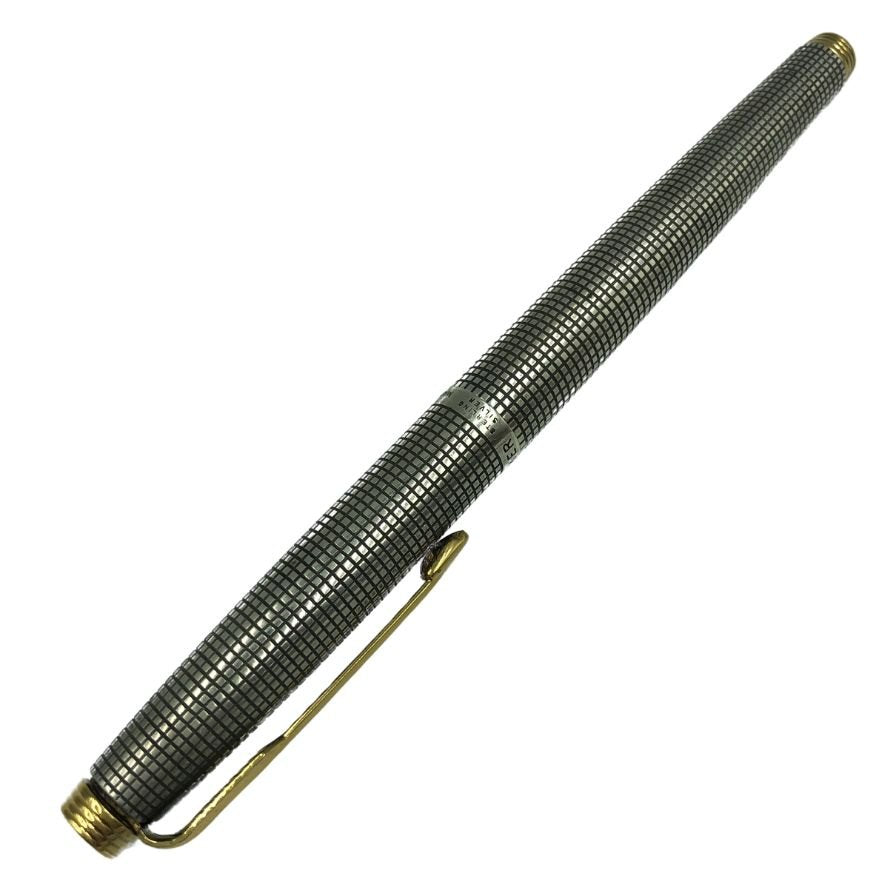 パーカー 万年筆 スターリングシルバー ペン先14K PARKER【AFI7