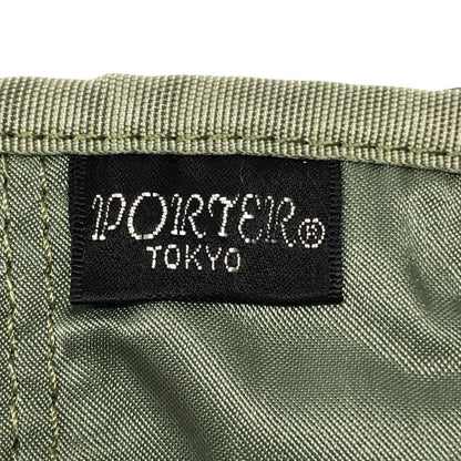吉田カバン ポーター タンカー ロングウォレット カーキ ユニセックス ナイロン 長財布 PORTER TANKER【AFI9】